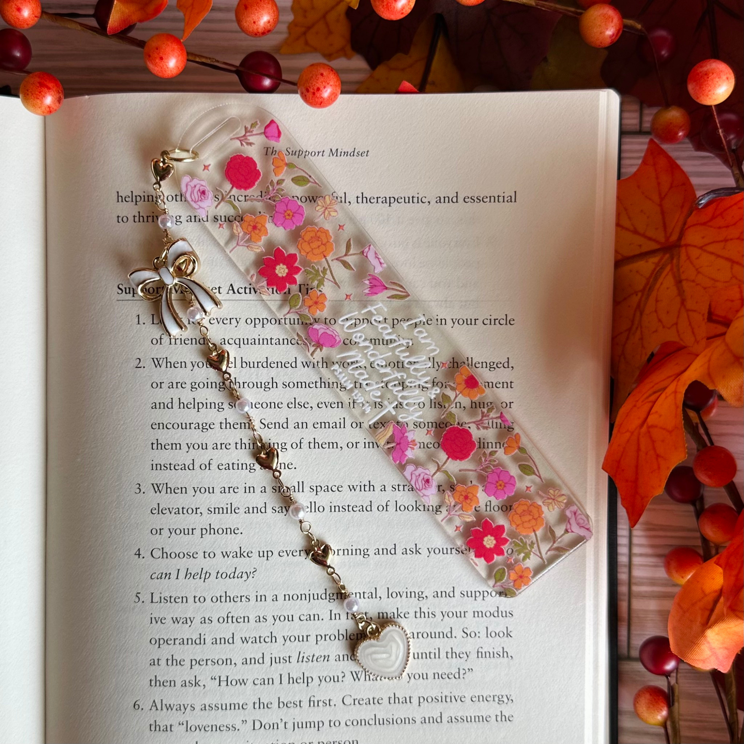 ACRYLIC BOOKMARKS