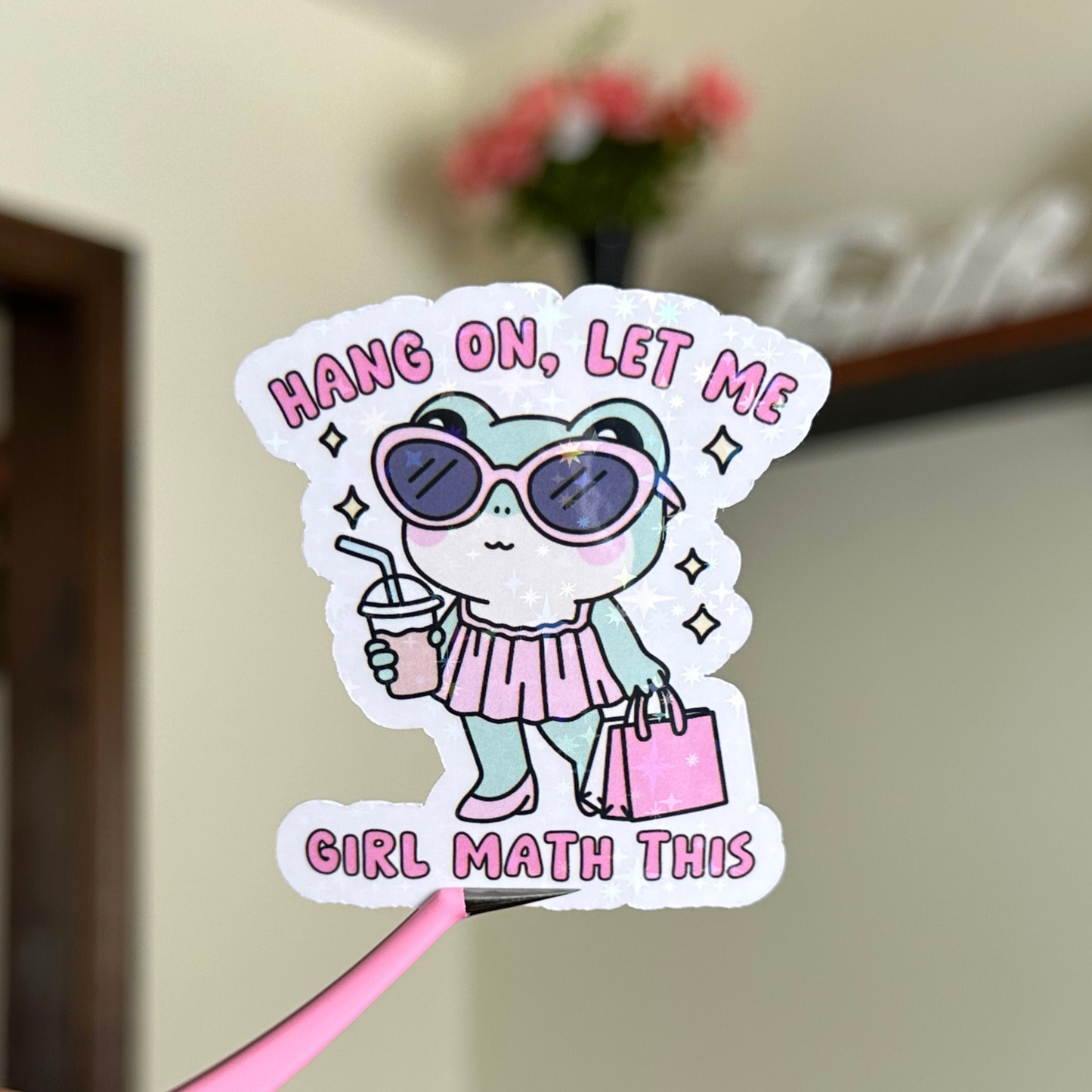 Let Me Girl Math This Sticker