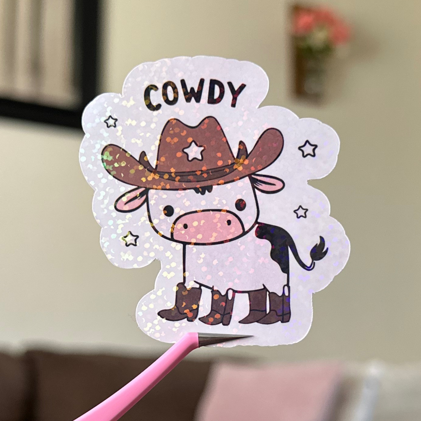 Cowdy Sticker