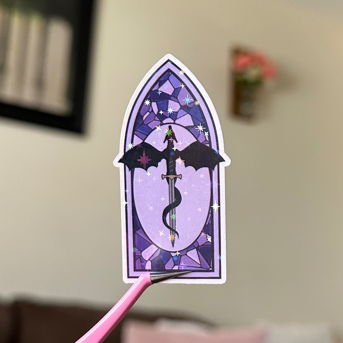Dragon Sword Sticker