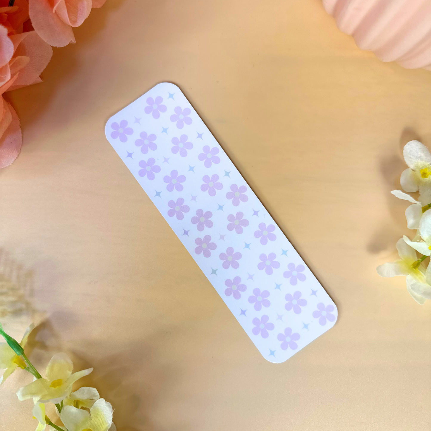 Soft Pink Flower Bookmark