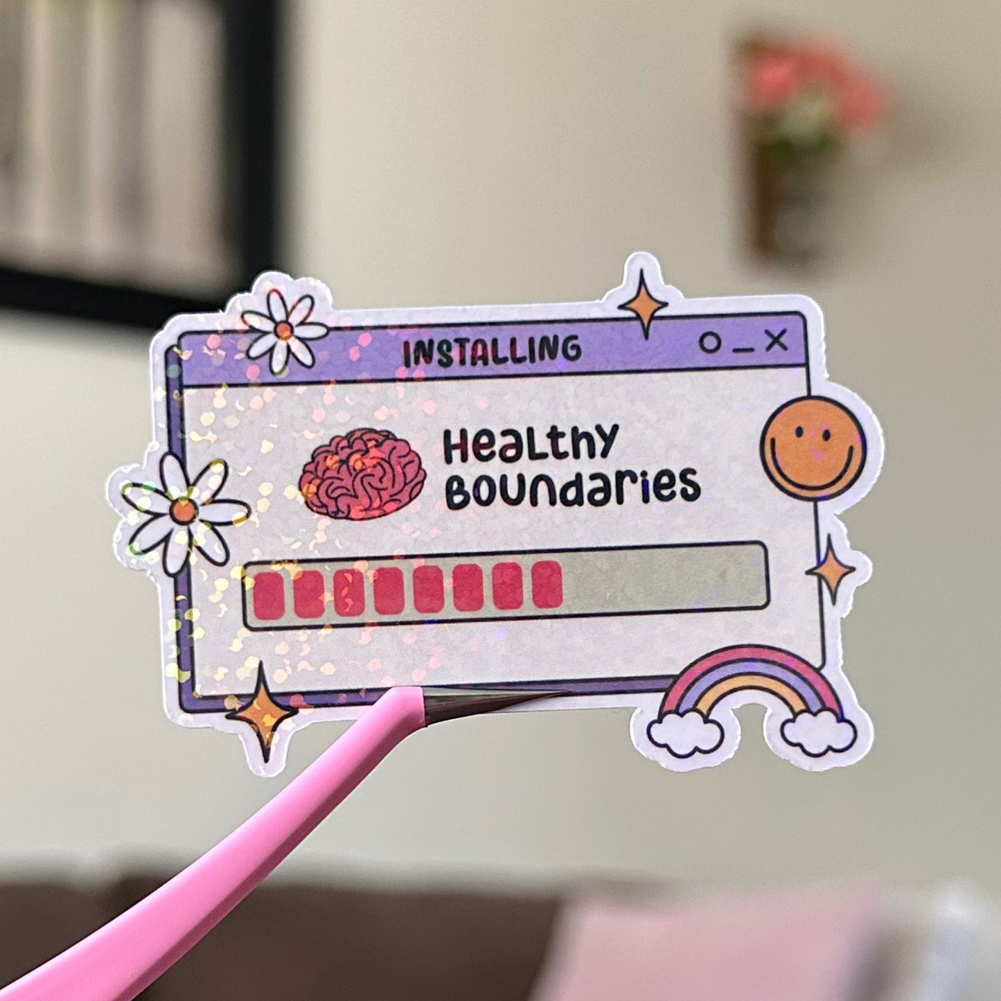 Installing Boundaries Sticker