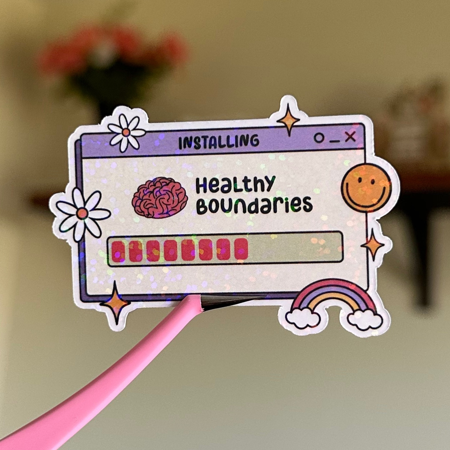 Installing Boundaries Sticker