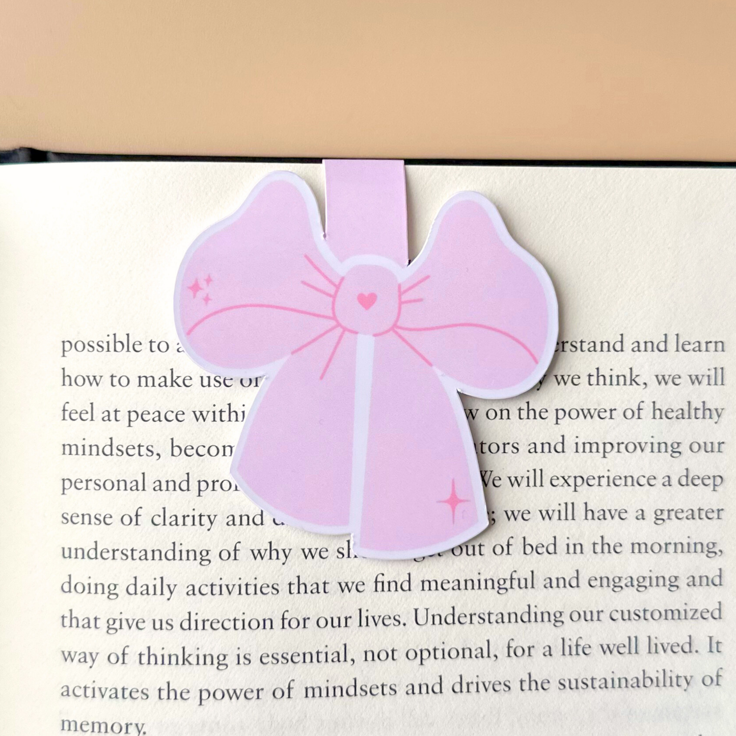 Coquette Bow Magnetic Bookmark