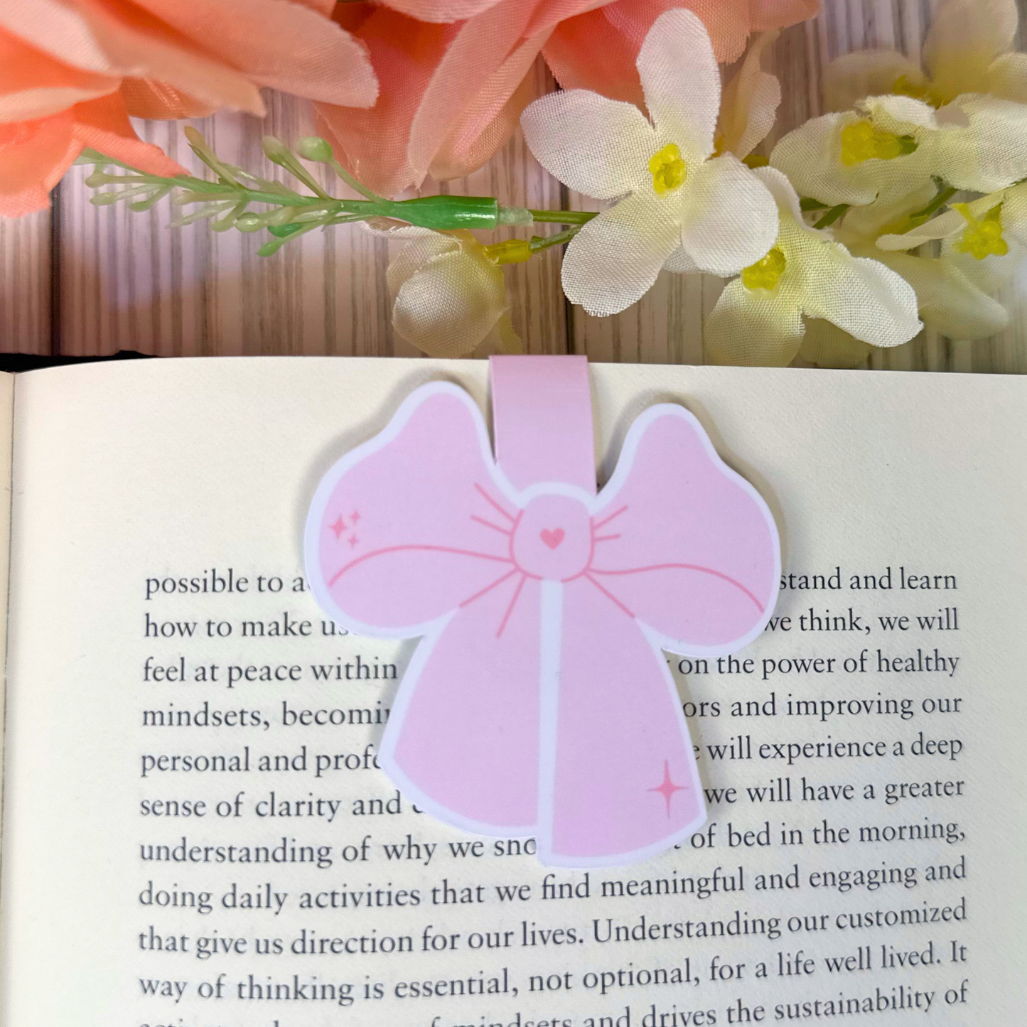 Coquette Bow Magnetic Bookmark