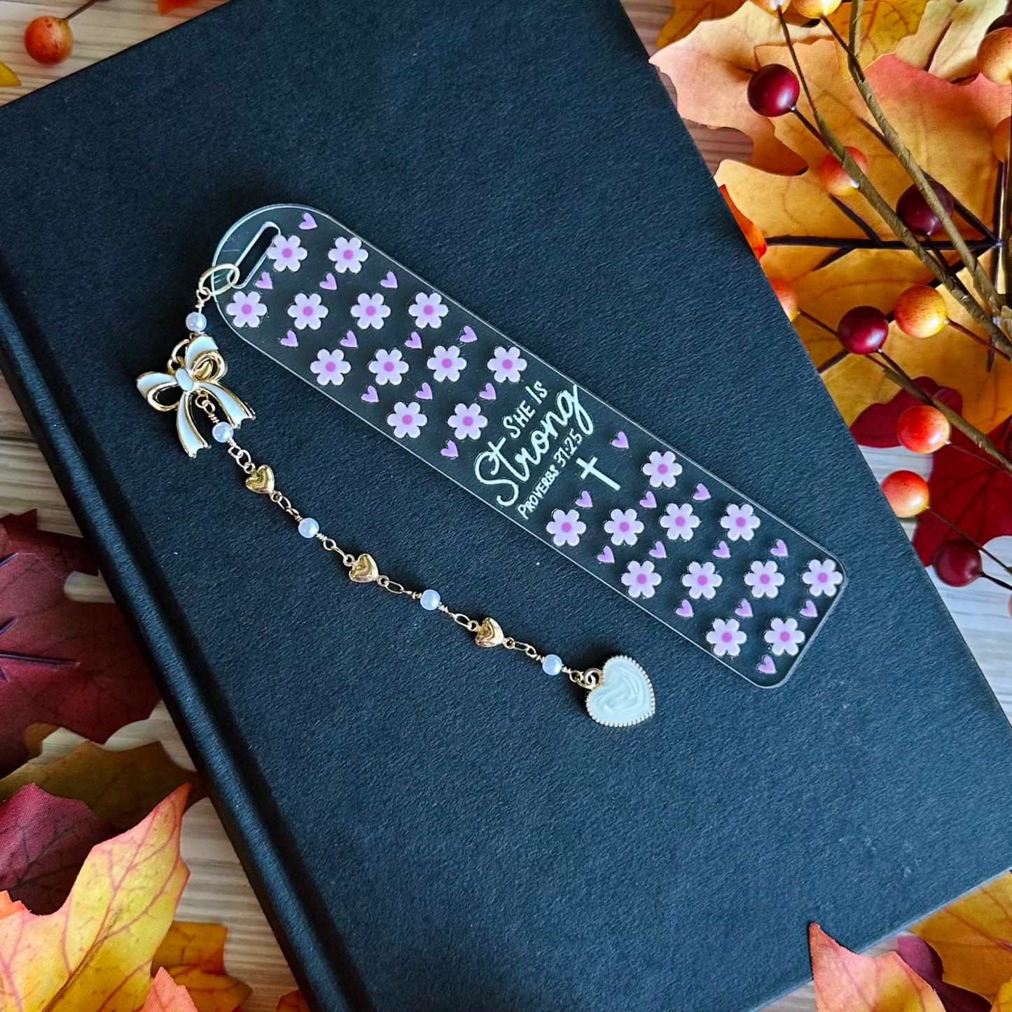 She is Strong Acrylic Bookmark