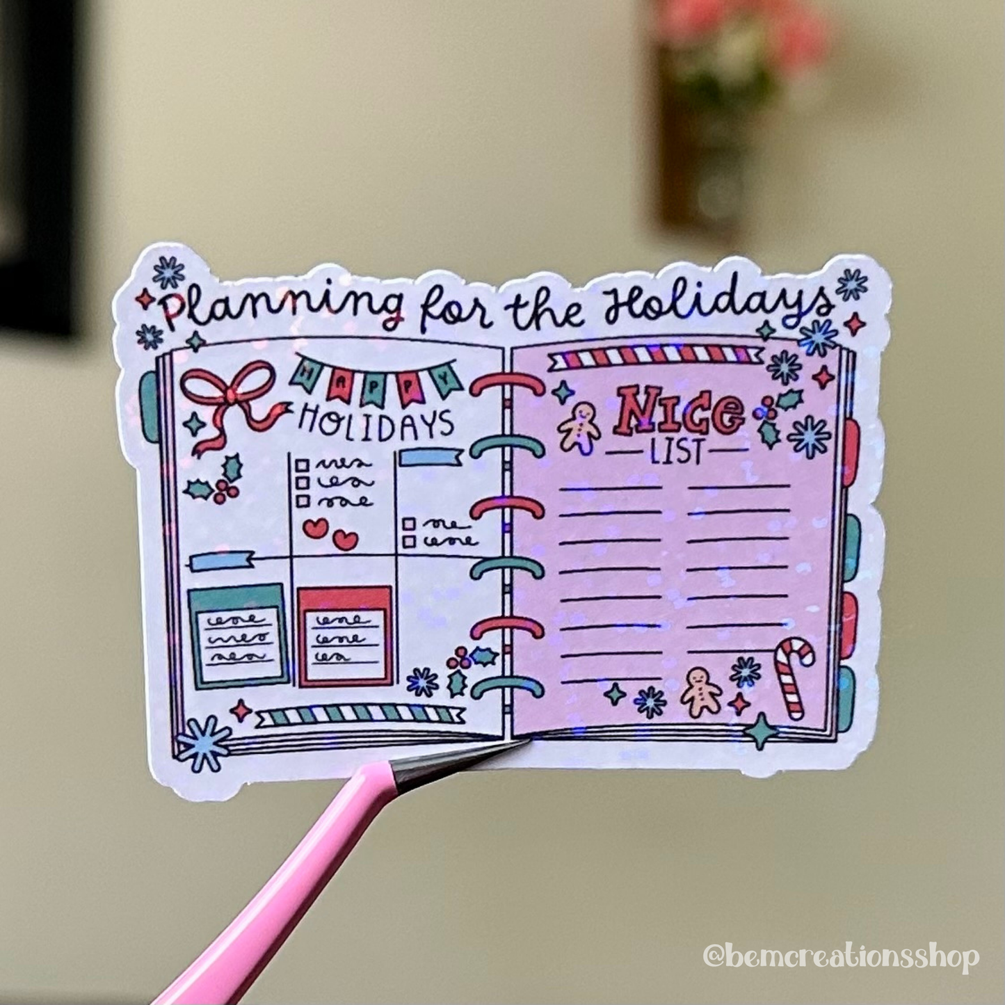 Christmas Planner Sticker