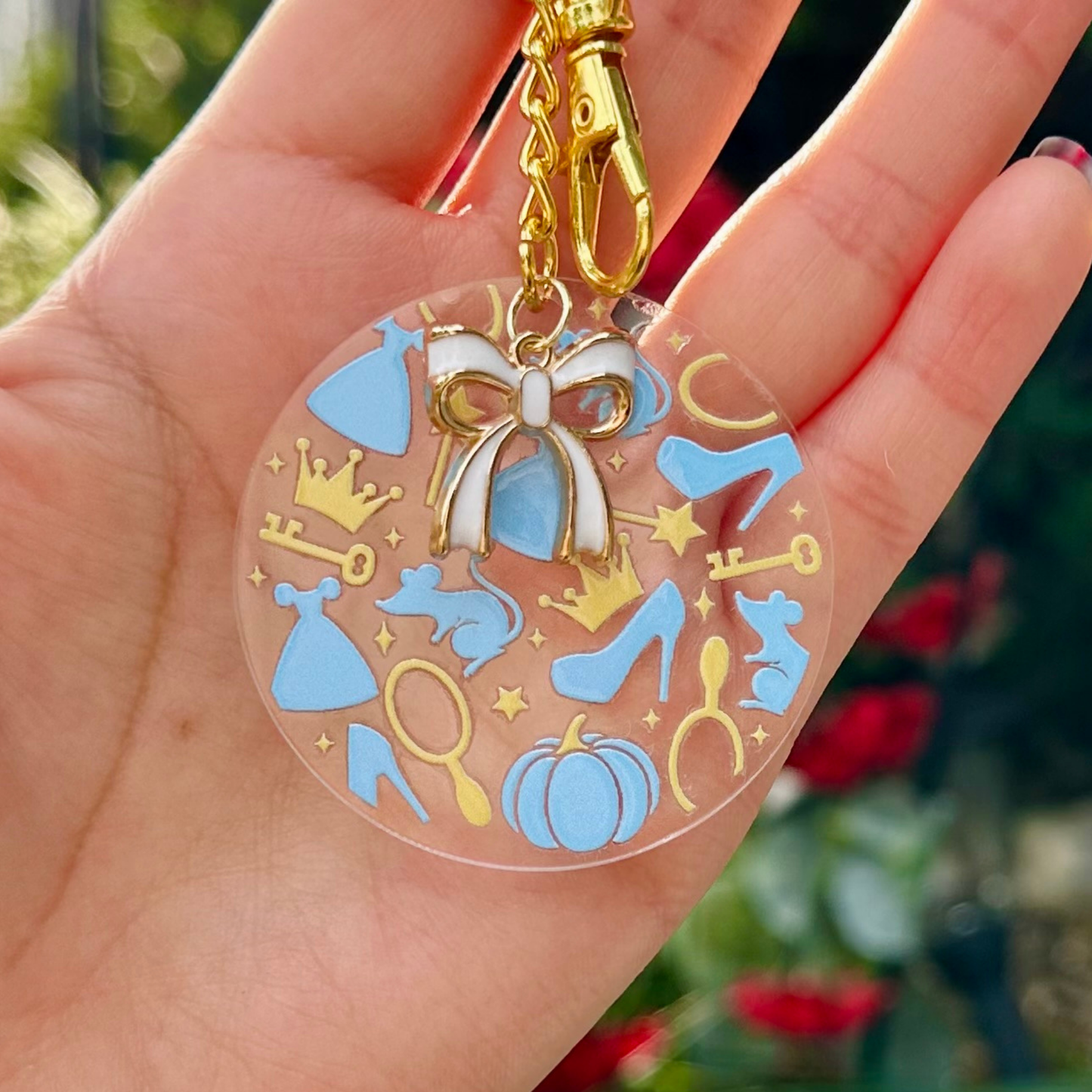 Slipper Princess Acrylic Keychain
