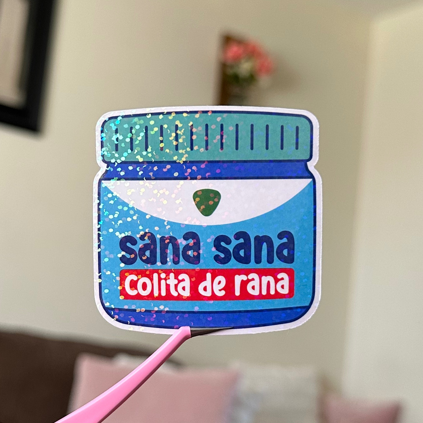 Sana Sana Colita de Rana Sticker