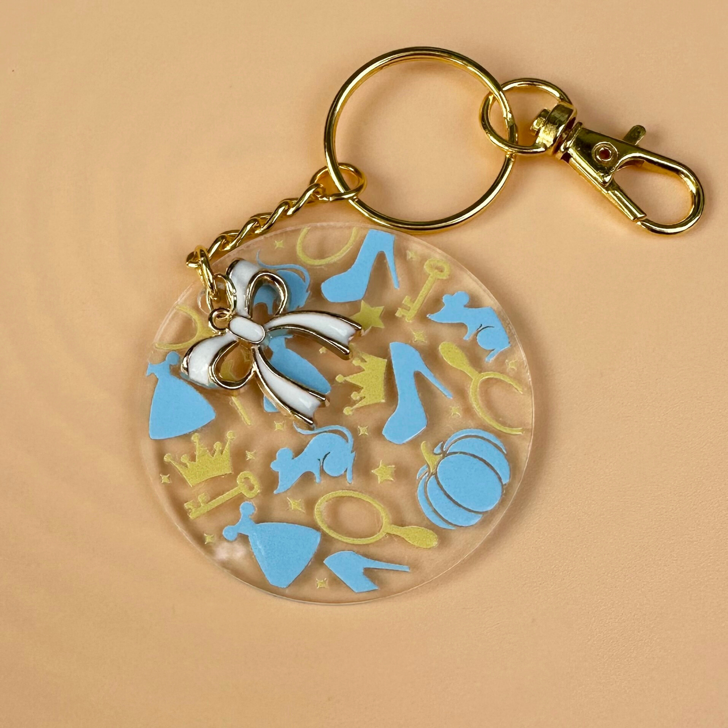 Slipper Princess Acrylic Keychain