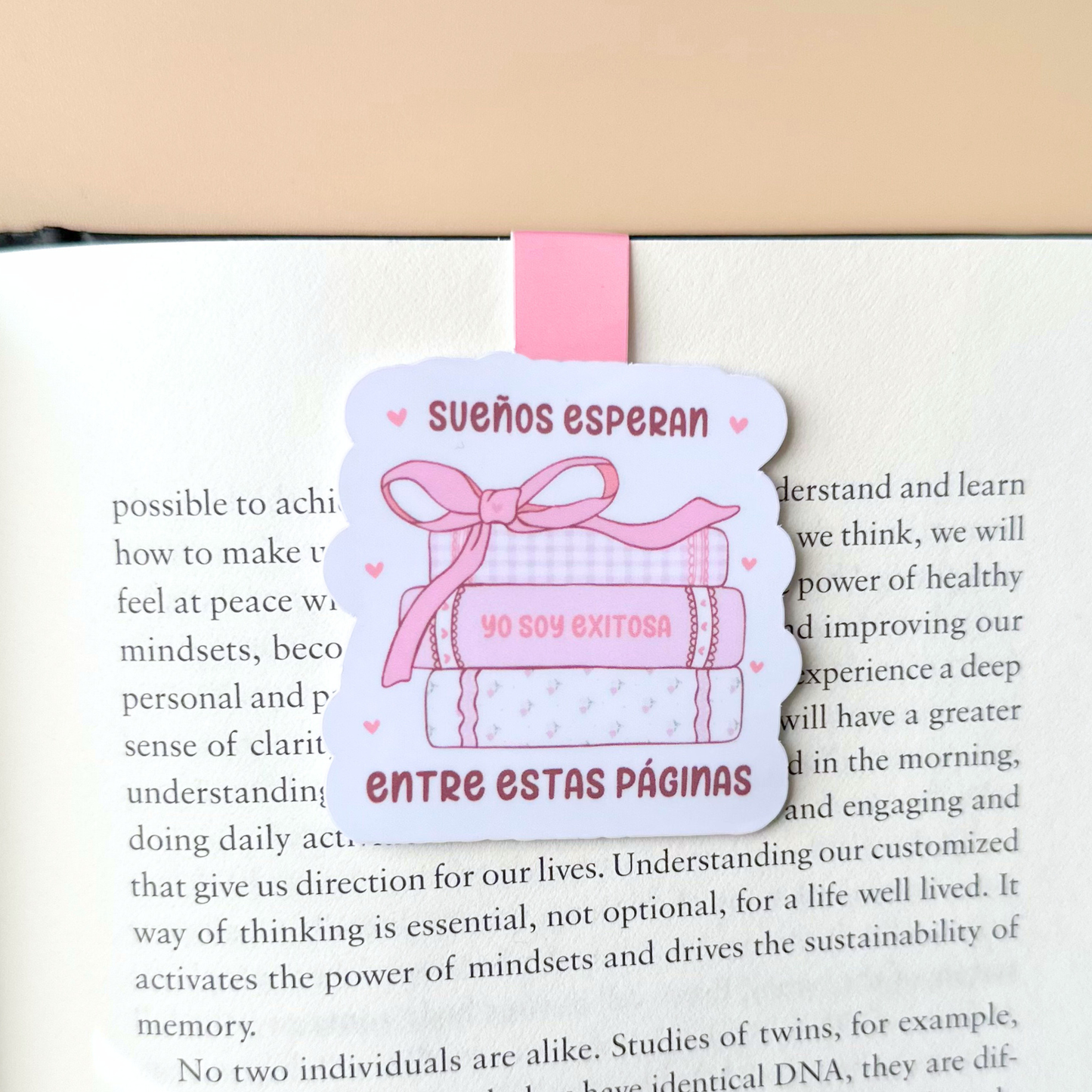 Sueños Esperan (Spanish) Magnetic Bookmark
