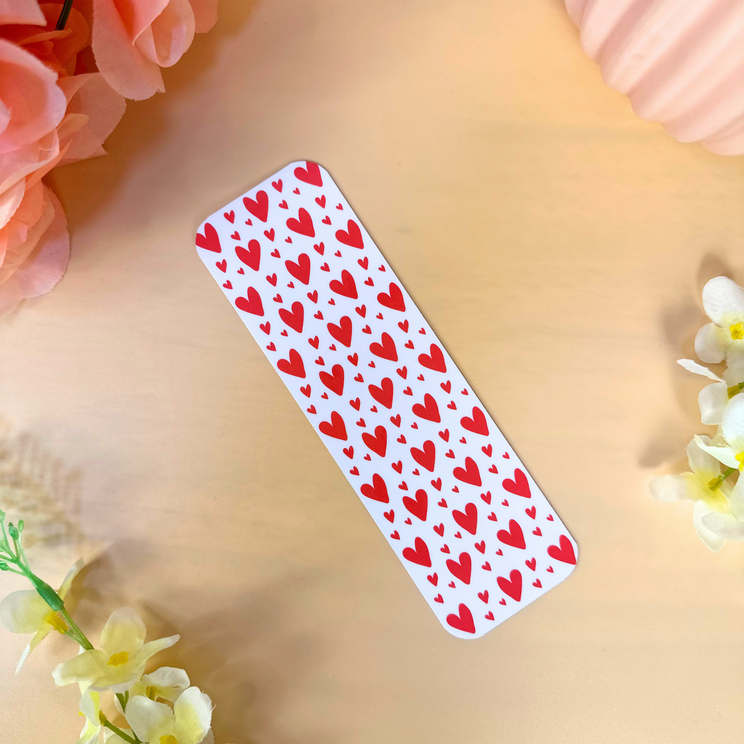 Red Hearts Bookmark