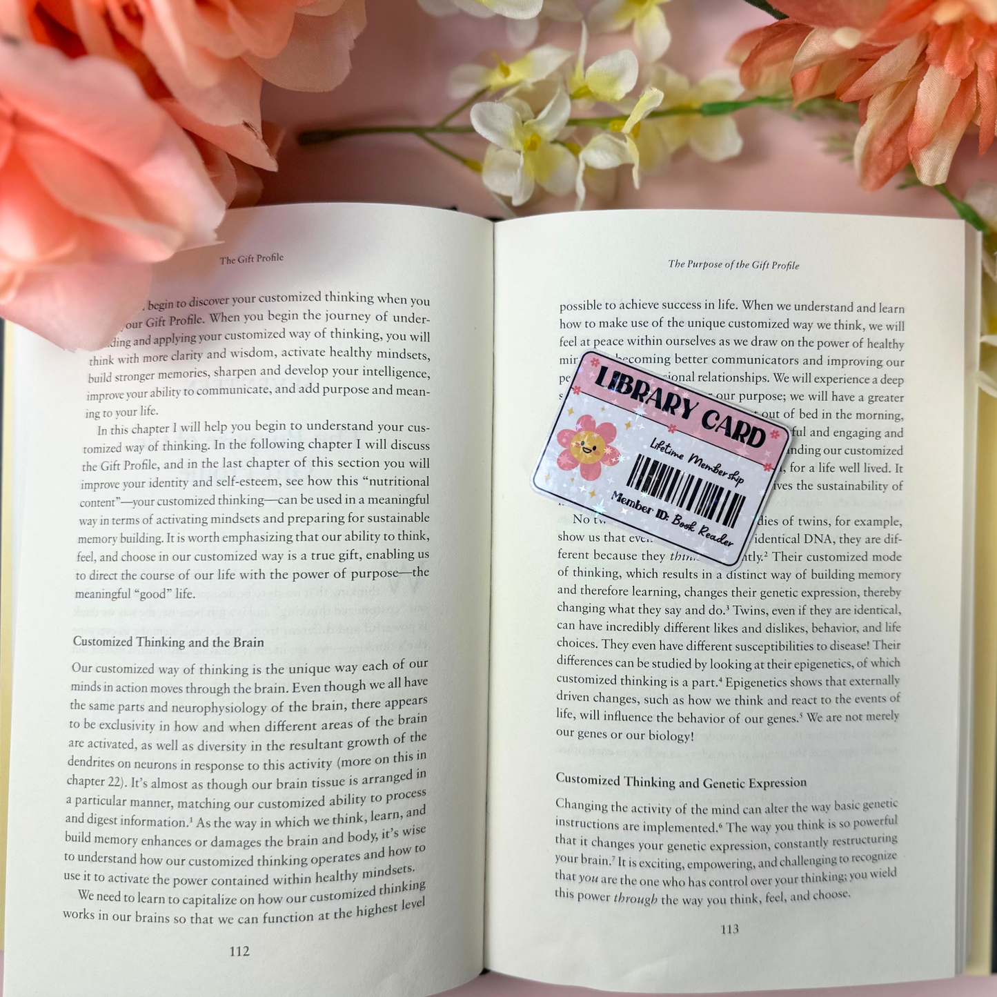 Library Card Sticker