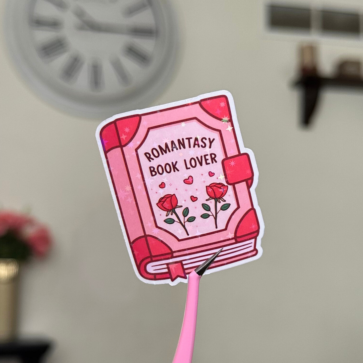 Romantasy Book Lover Sticker