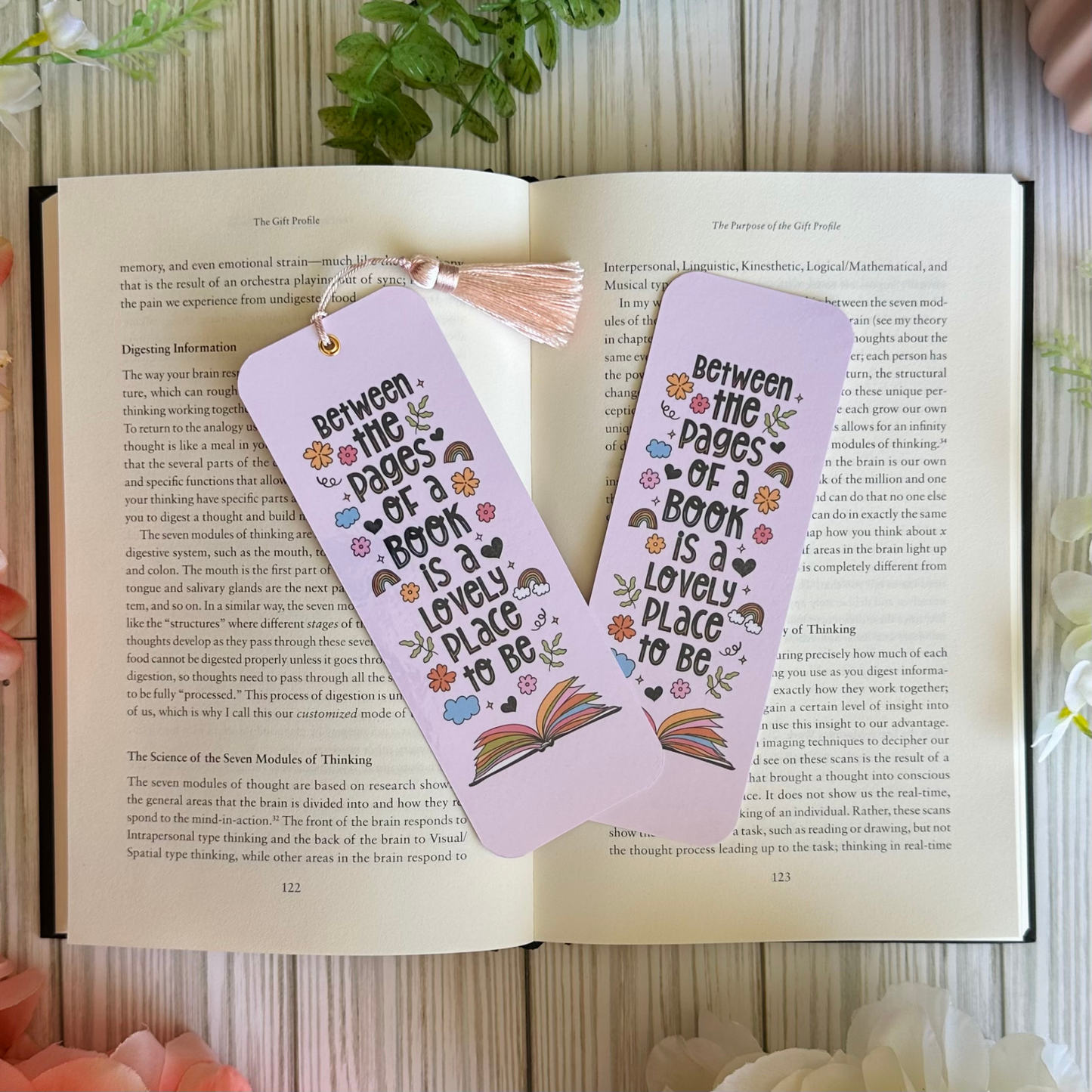 Between The Pages of a Book Bookmark