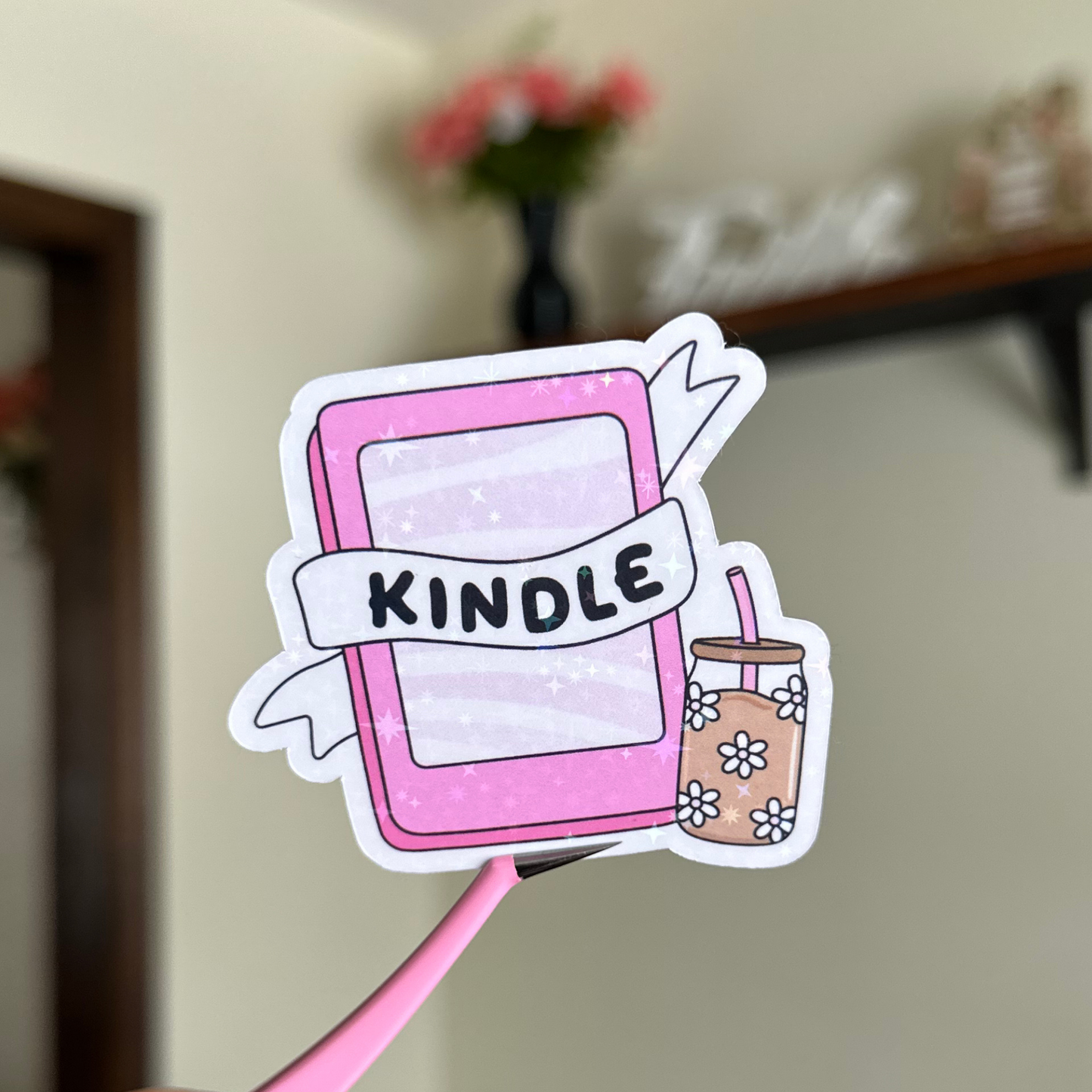 Kindle Lover Sticker