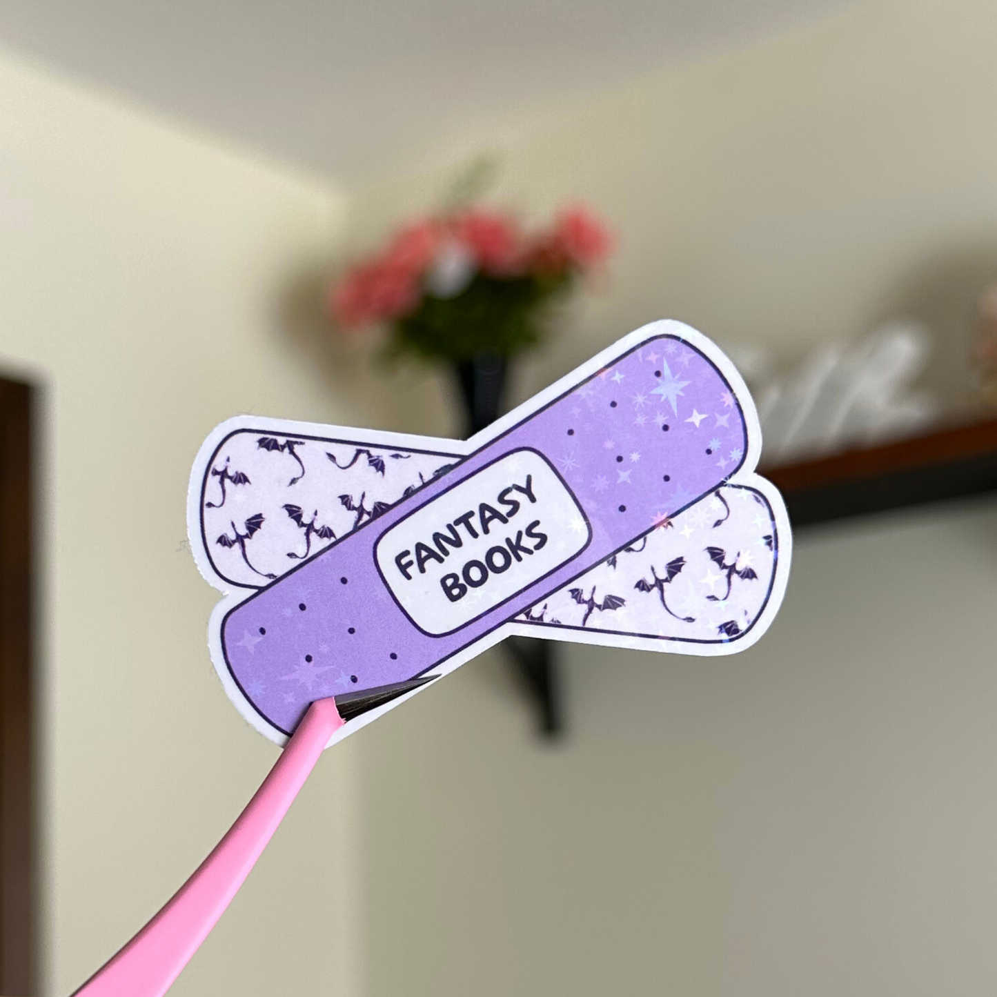 Fantasy Books Bandage Sticker