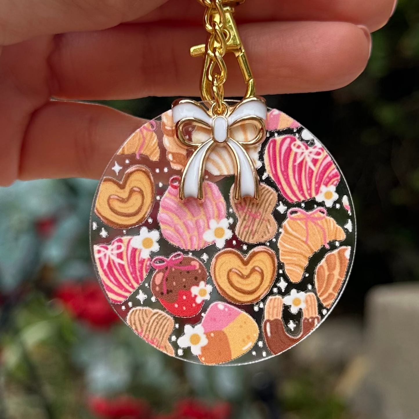 Pan Dulce Acrylic Keychain