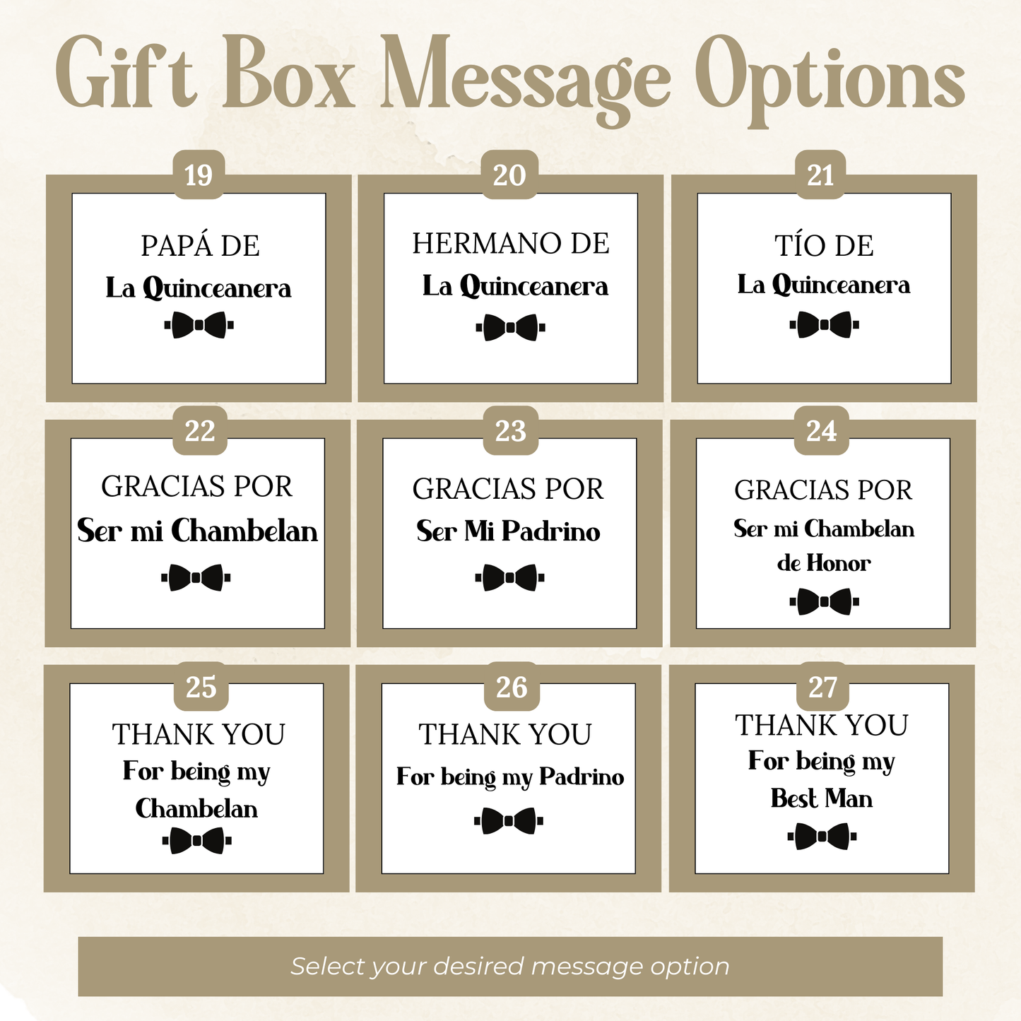Men Travel Gift Box