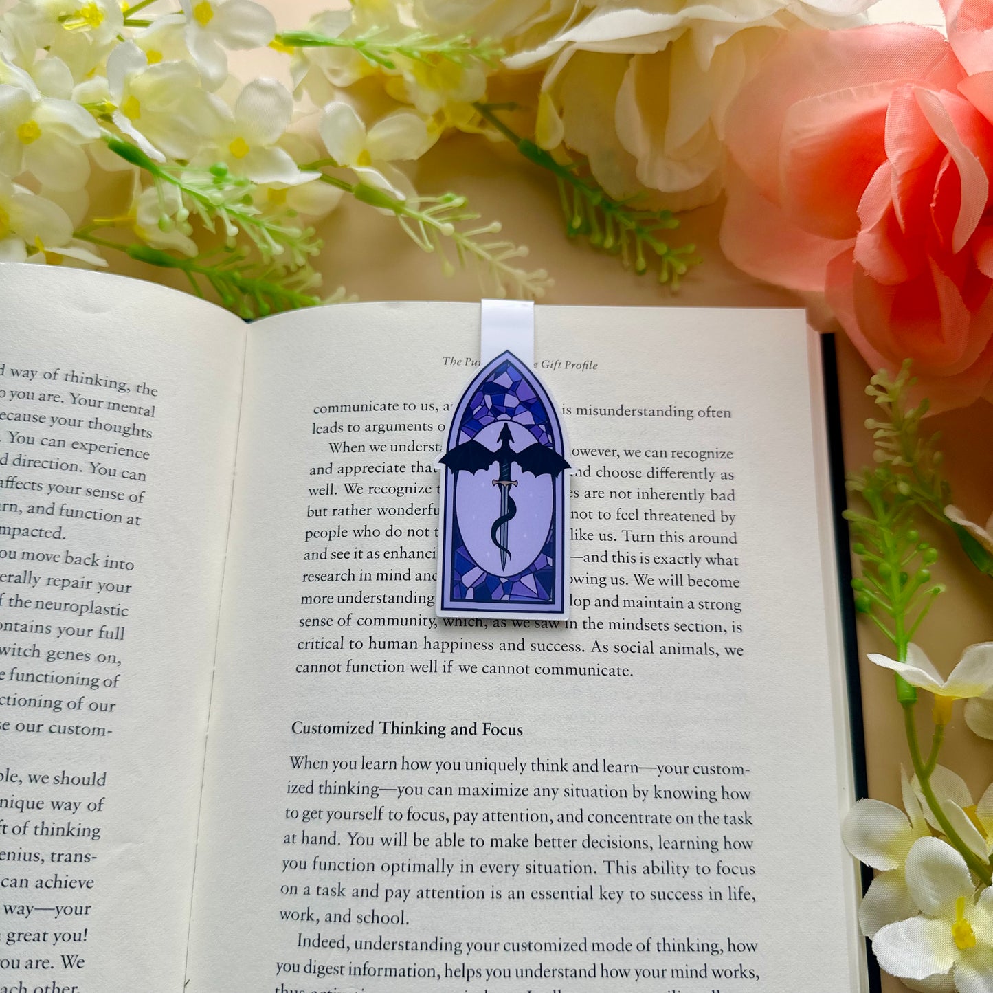 Dragon Sword Magnetic Bookmark