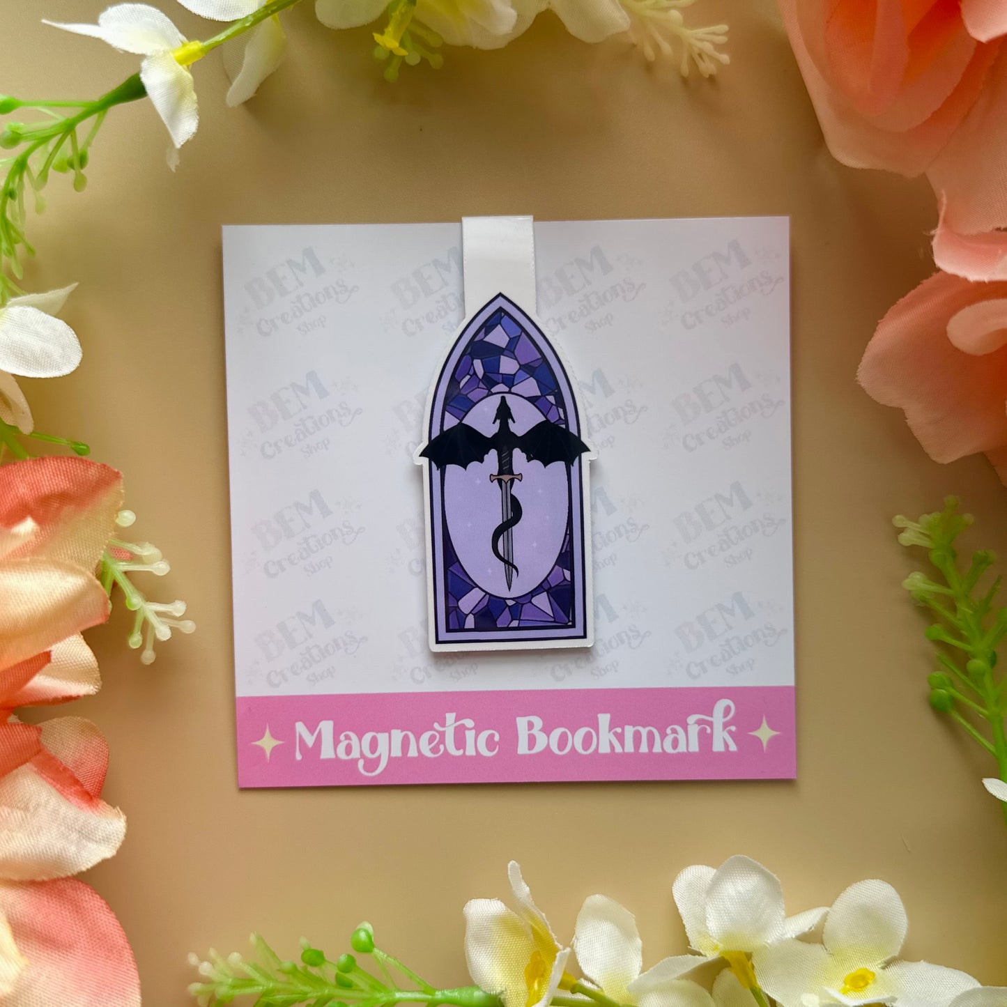 Dragon Sword Magnetic Bookmark