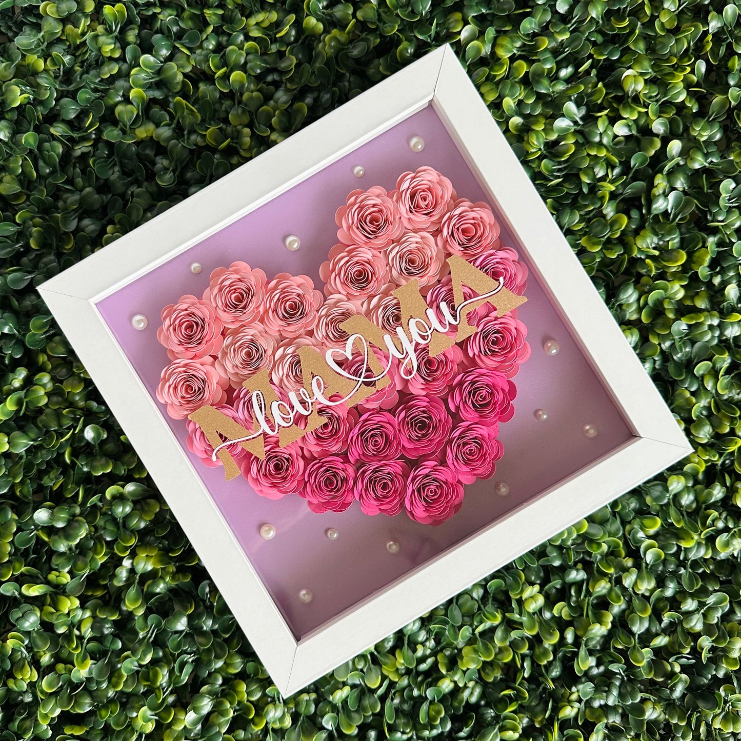 Mama Heart Shadow Box