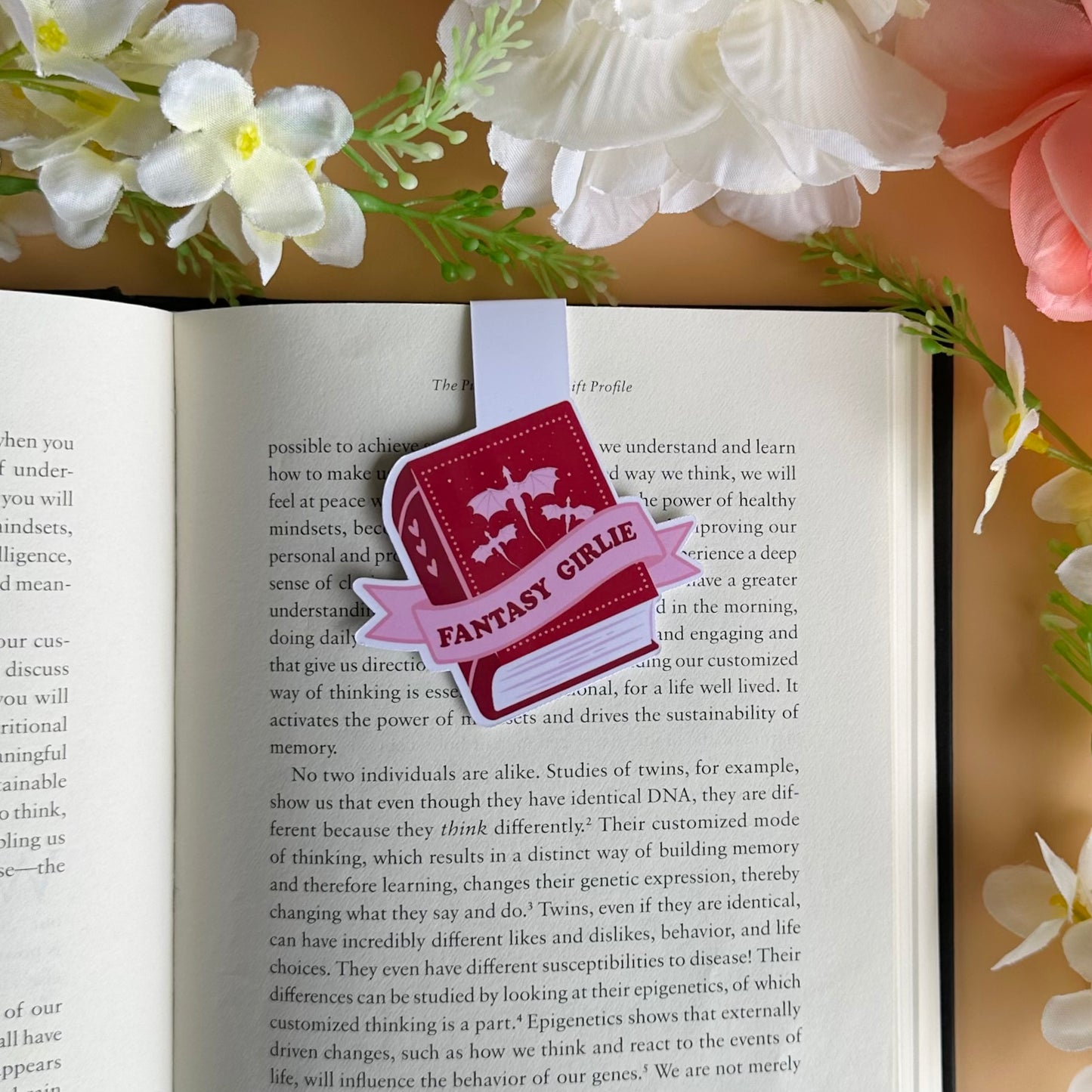 Fantasy Girlie Magnetic Bookmark