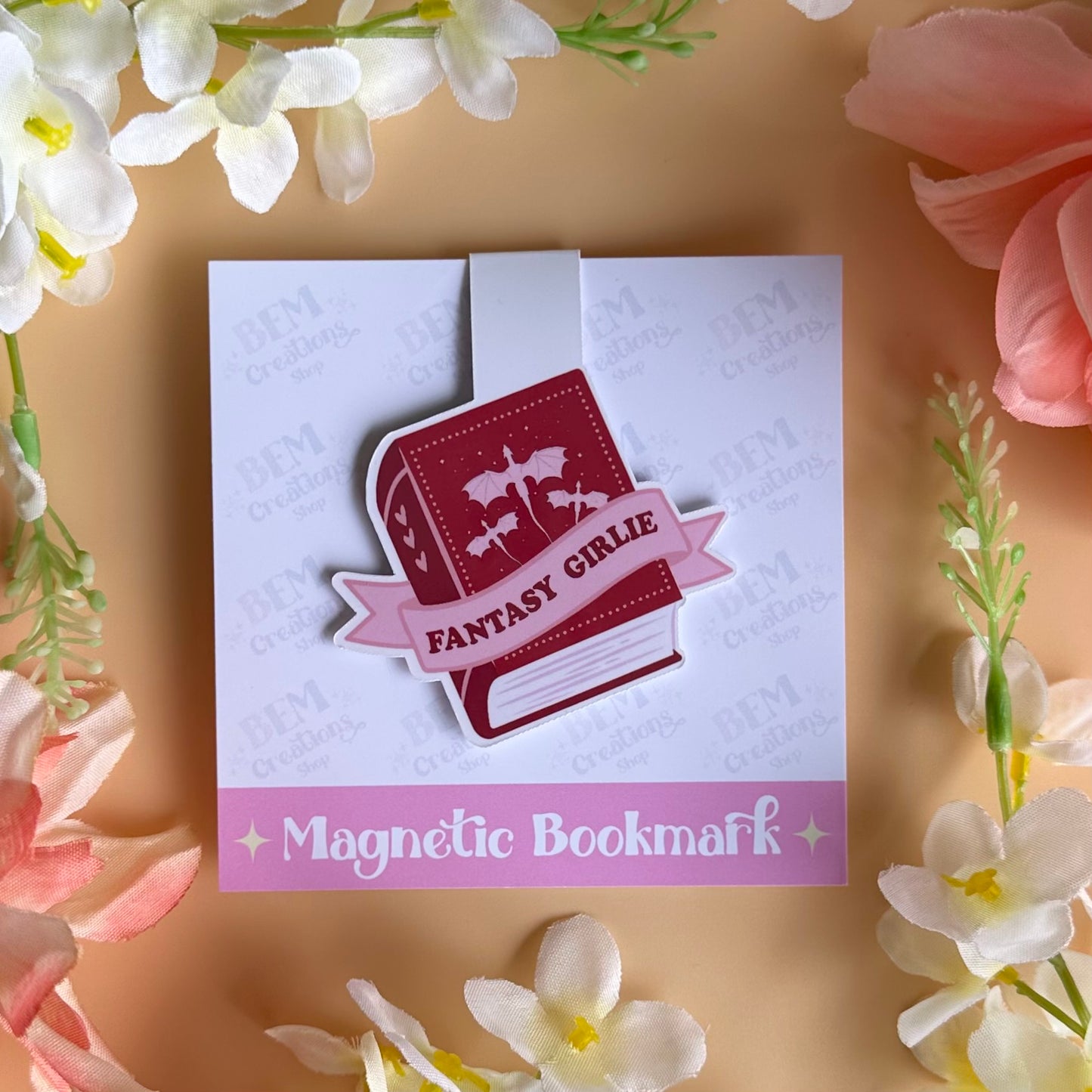 Fantasy Girlie Magnetic Bookmark