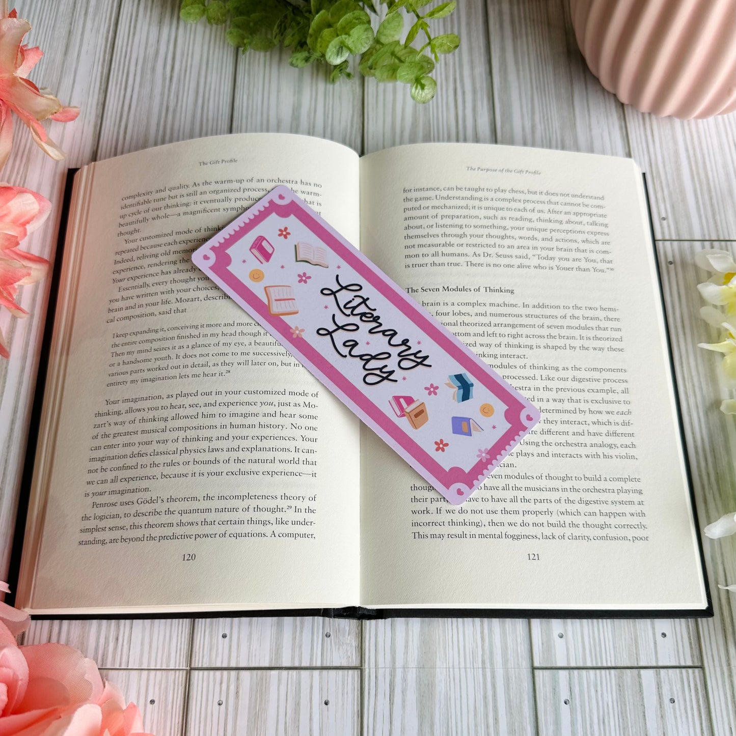 Literary Lady Bookmark