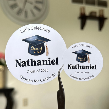 Custom Male Graduation Sticker