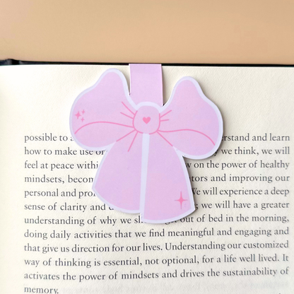 Coquette Bow Magnetic Bookmark
