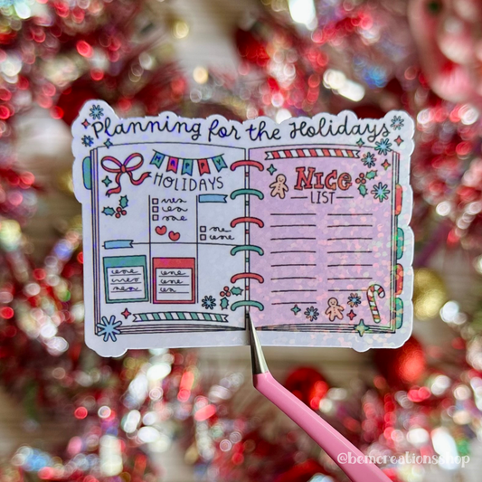 Christmas Planner Sticker