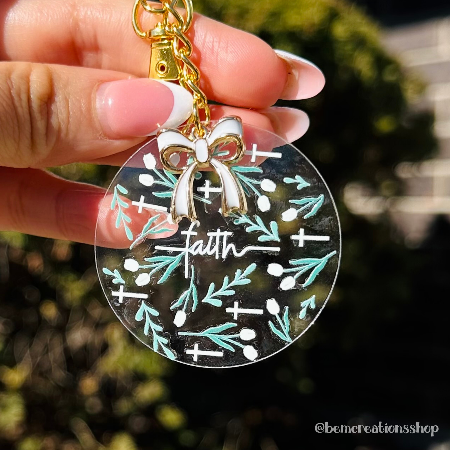Faith Acrylic Keychain