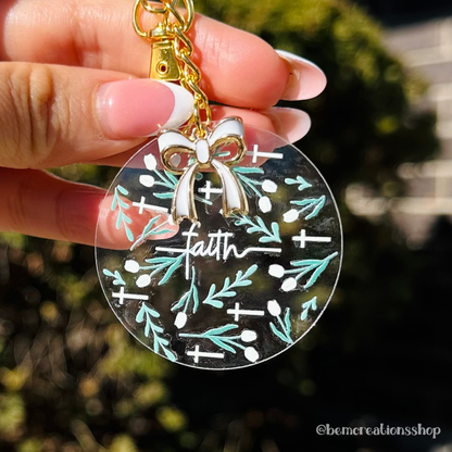 Faith Acrylic Keychain