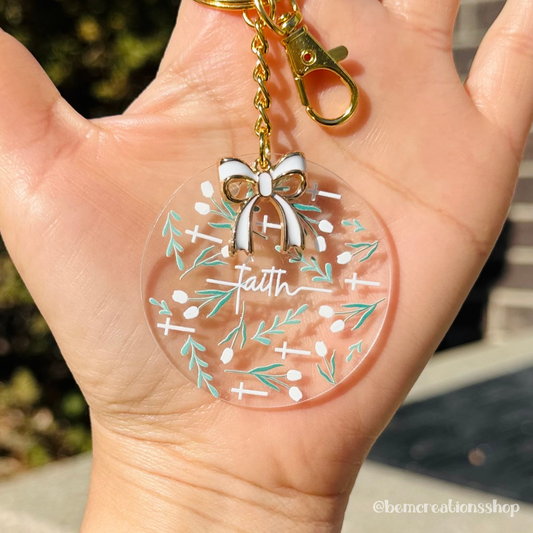 Faith Acrylic Keychain