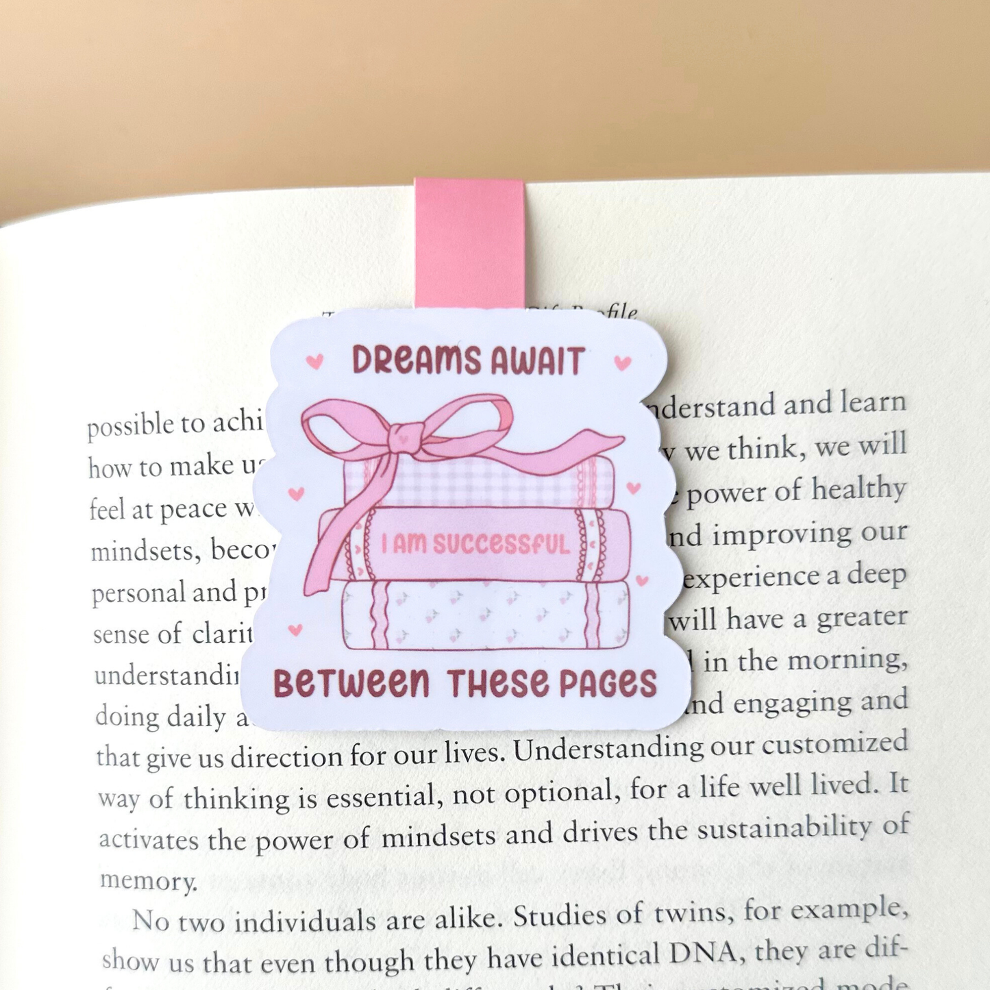 Dreams Await Magnetic Bookmark