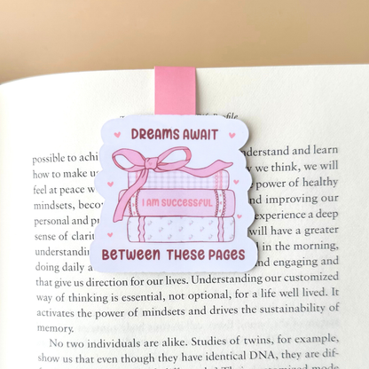 Dreams Await Magnetic Bookmark