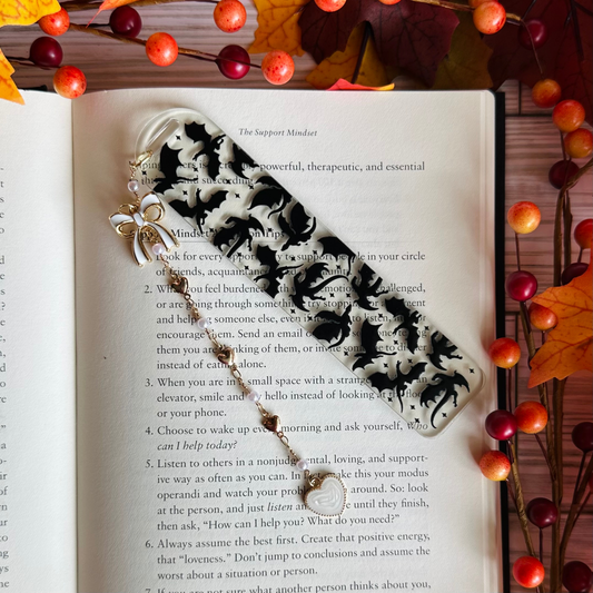 Black Dragons Acrylic Bookmark