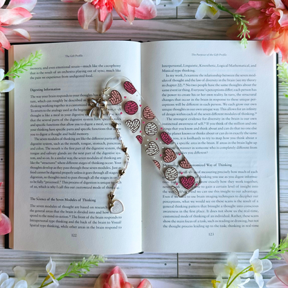 Mexican Heart Conchas Acrylic Bookmark