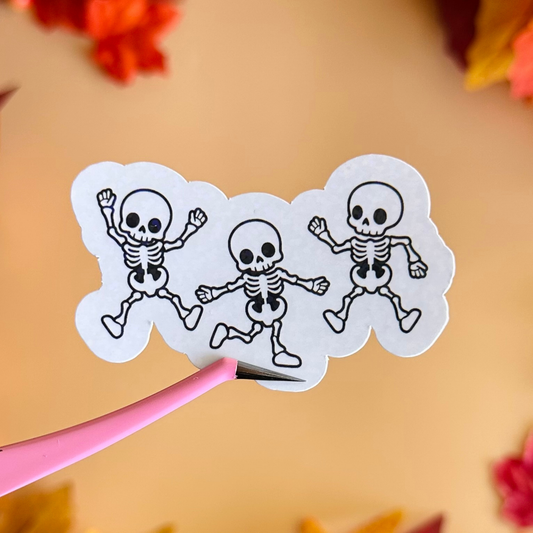 Cute Skeletons Sticker