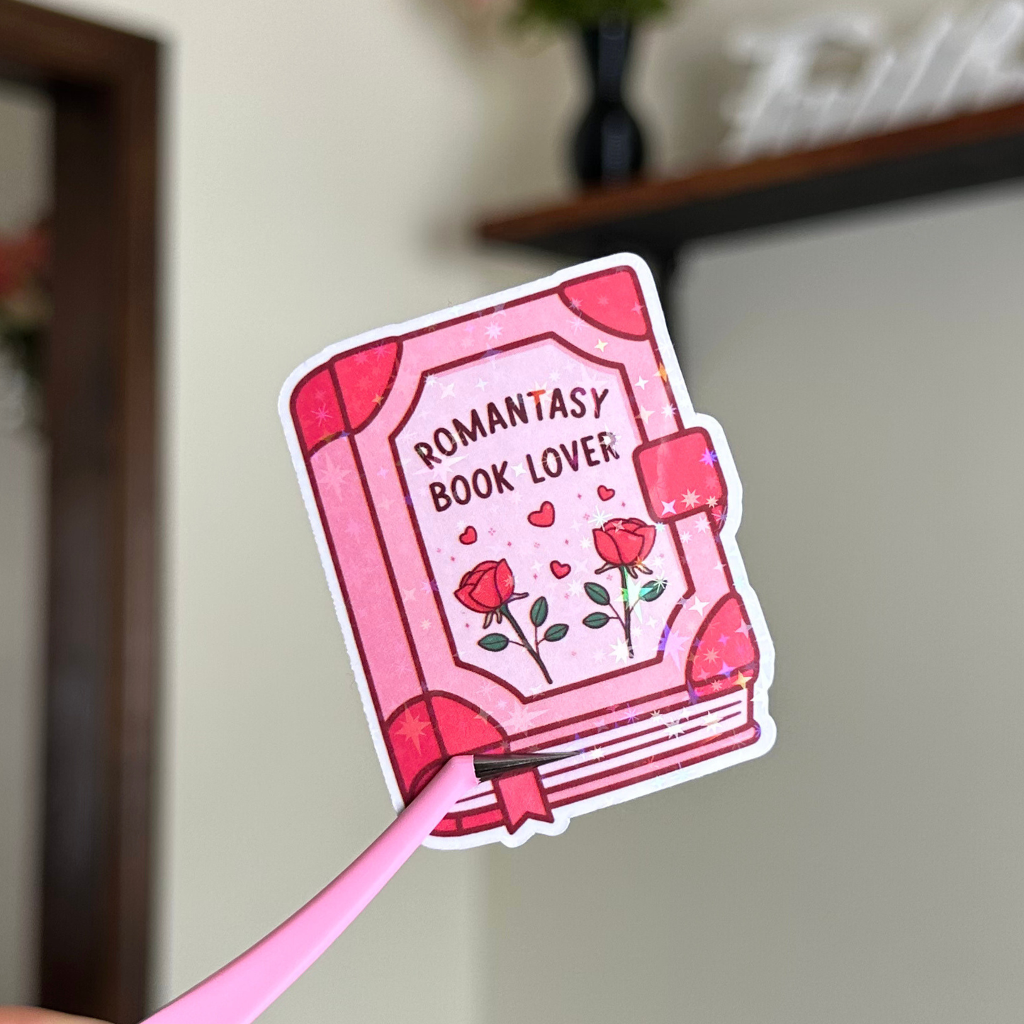 Romantasy Book Lover Sticker