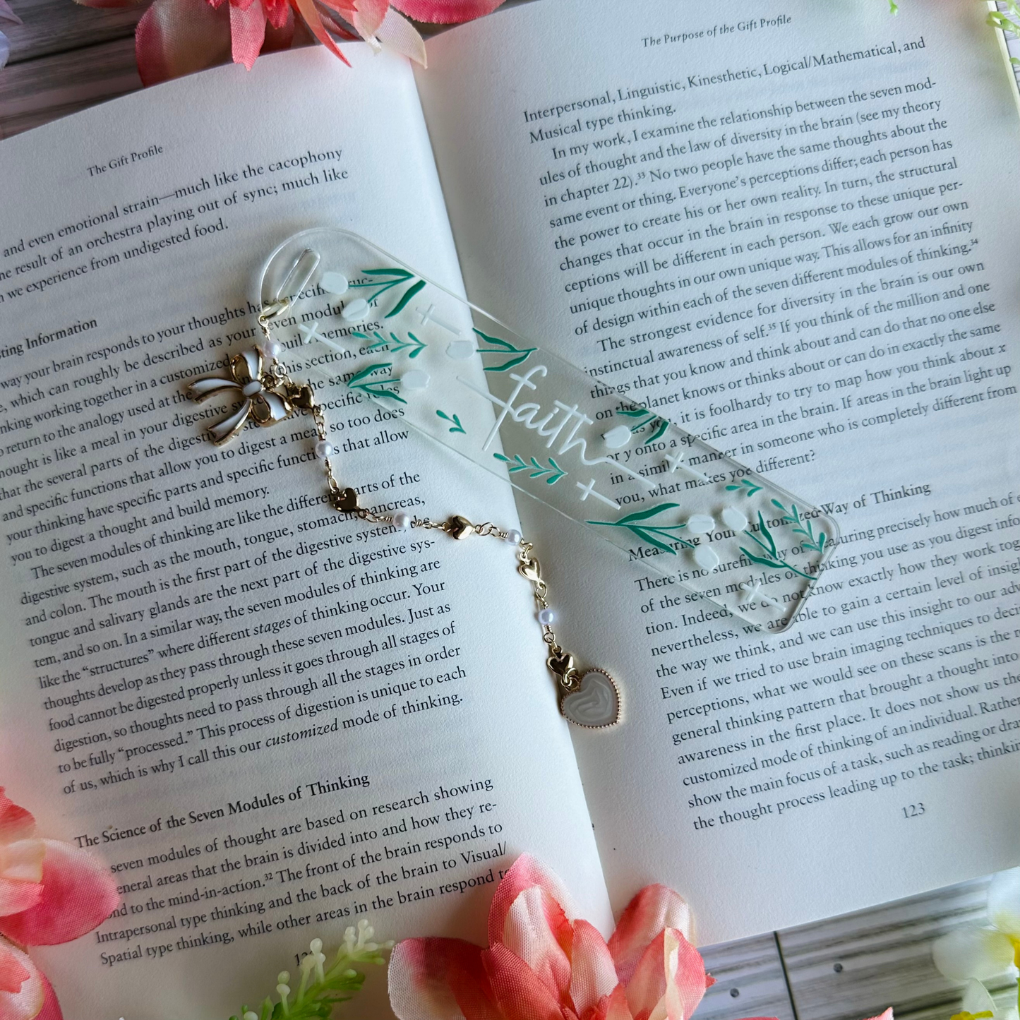 Faith Acrylic Bookmark