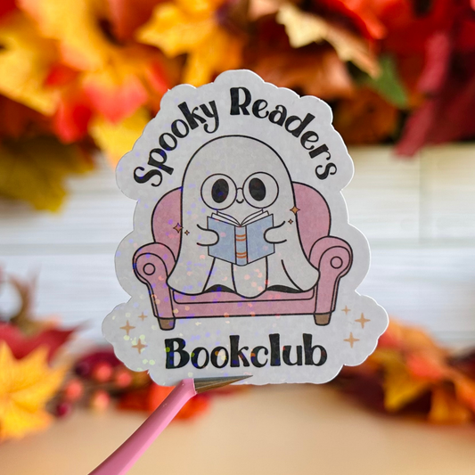 Spooky Readers Bookclub Sticker