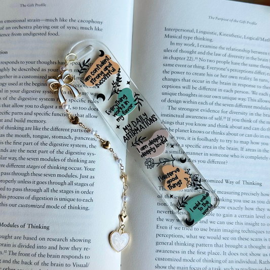 My Daily Affirmations Acrylic Bookmark