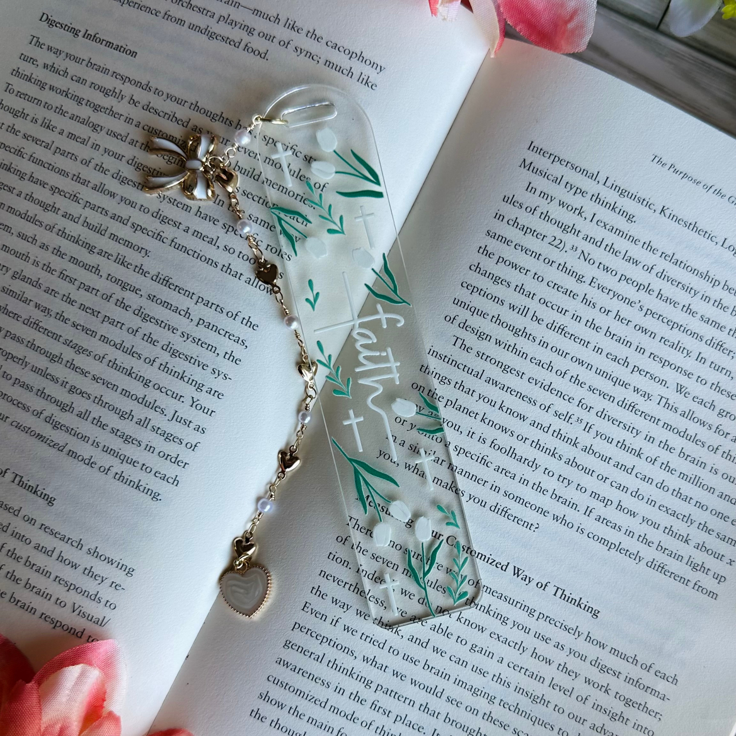 Faith Acrylic Bookmark