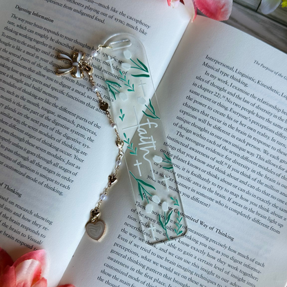 Faith Acrylic Bookmark