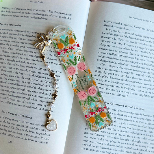 A Joyful Heart is Good Medicine Acrylic Bookmark