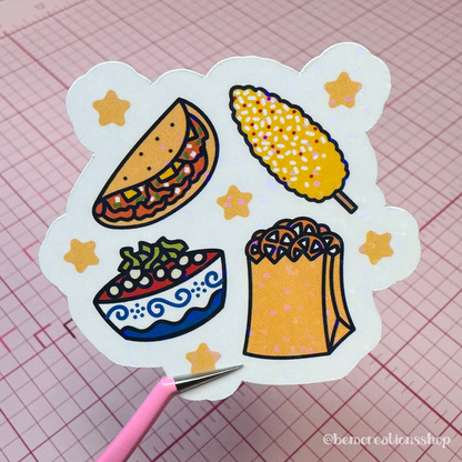 Mexican Foods Sticker