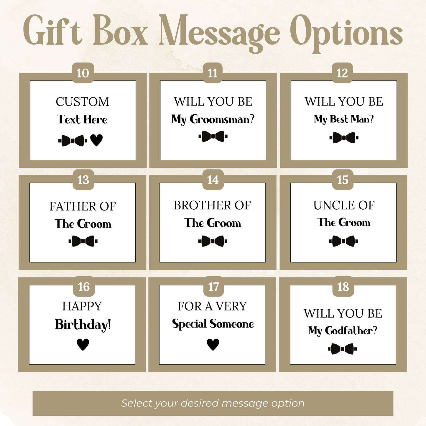 Men Travel Gift Box