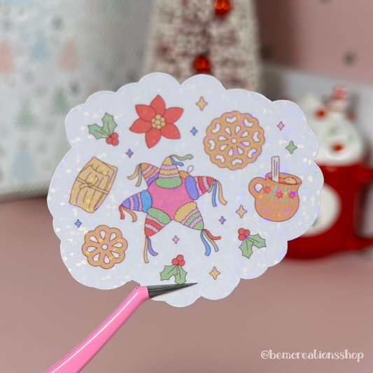 Mexican Posada Sticker